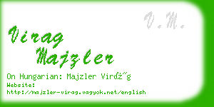 virag majzler business card